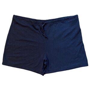 The North Face Casual Drawstring Shorts Navy Blue Sz Large